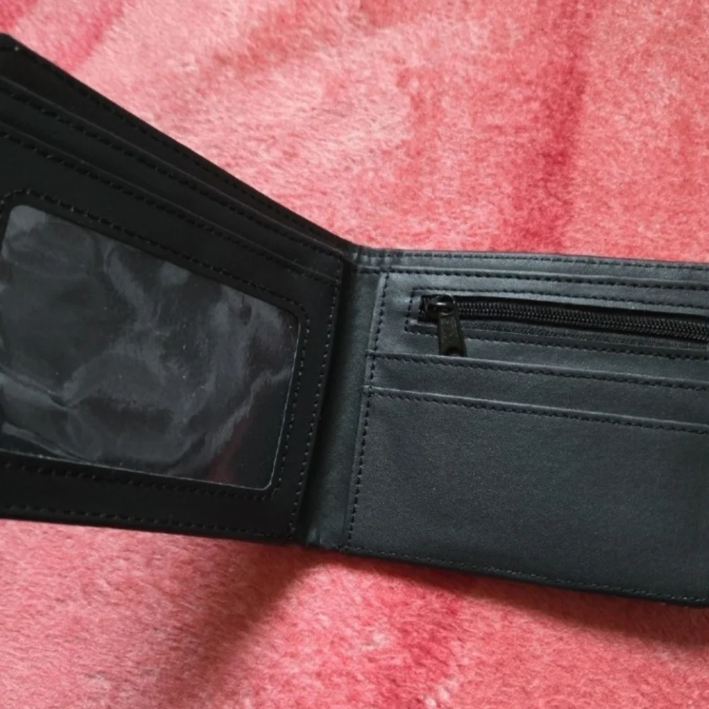 New Spiderman venom marvel comic anime manga leather wallet